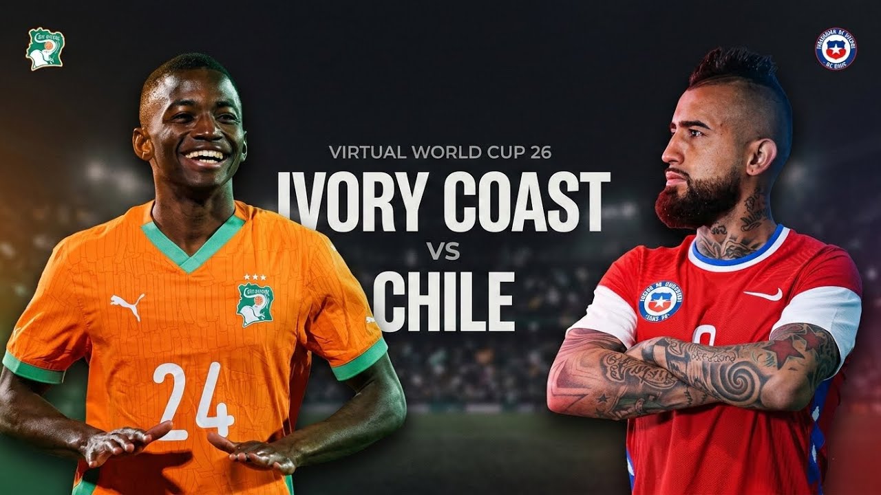 Virtual World Cup 26 – Ivory Coast vs Chile | Group Stage Match