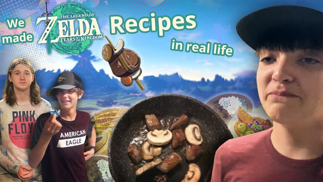 We Attempted to make Zelda Recipes in real life YouTube