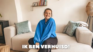 VOOR HET EERST ALLEEN WONEN! 🤭 | VERHUIS VLOG