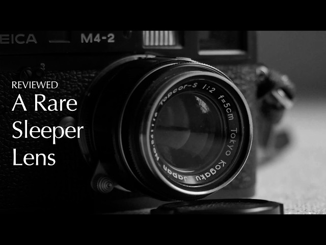 Tokyo Kogaku 50mm f/2 Topcor-S Lens Review - YouTube