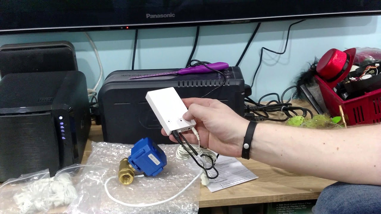 Распаковка и проверка китайской системы защиты от протечки воды Hidaka ...