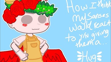 |How I think my Sanses would react to Y/N giving them a hug||Ft. My Aus|FireBird|