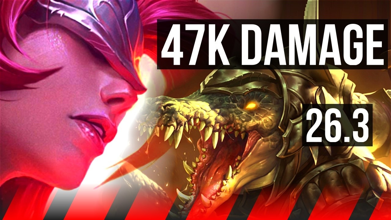 RIVEN vs RENEKTON (TOP) | Good KDA: 23/2/5, 47K damage | EUNE Master | 26.3