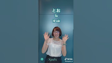 Đếm vật trong tiếng Nhật