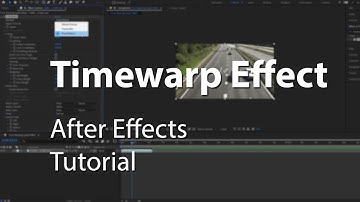 Timewarp Effect in After Effects - Explained