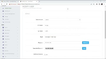 How to reset cyber panel credentials