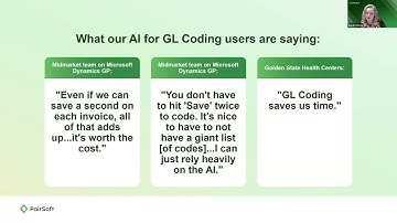 Demo: AI for GL Coding PLUS AI Product Roadmap with PO Matching