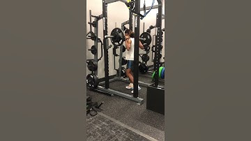 Eccentric barbell split squat