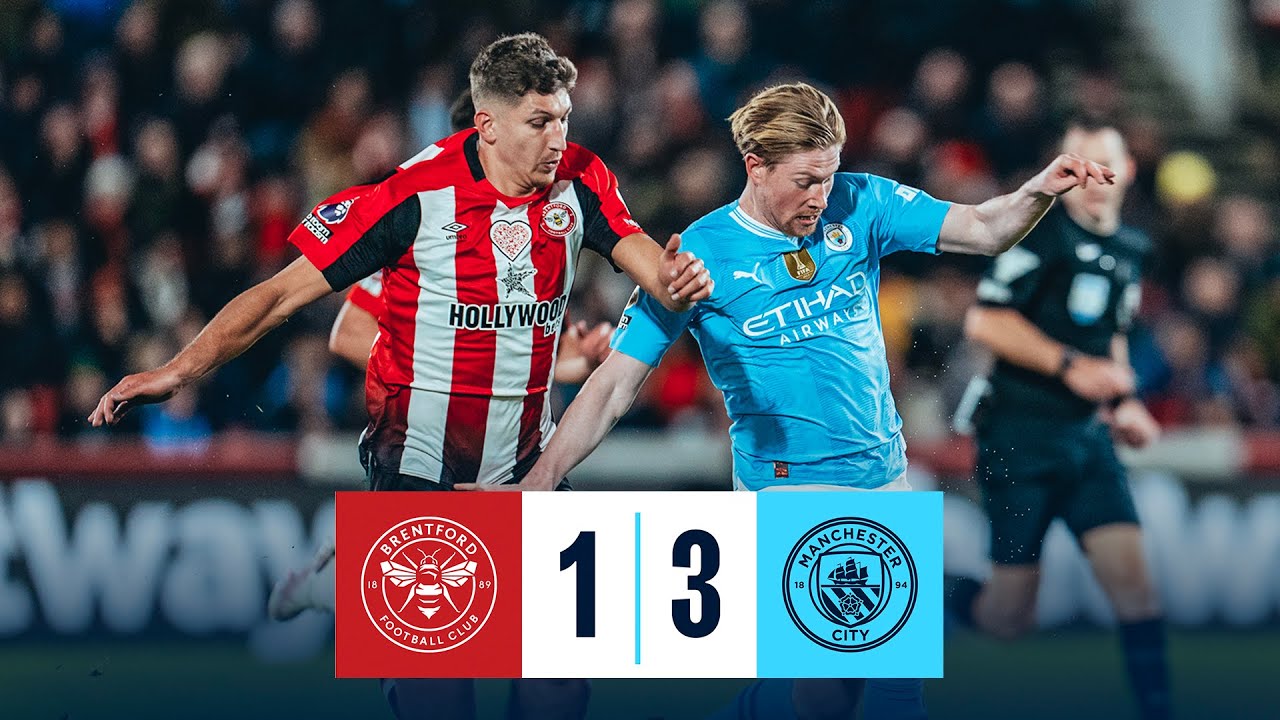 Foden hat-trick inspires City to deserved comeback victory at Brentford