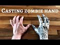Casting an Aluminum Zombie Hand│Lost PLA Shell