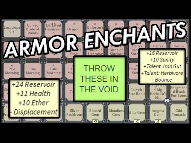 Create a Deepwoken Enchants(Armor and Weapons) PvP Tier List