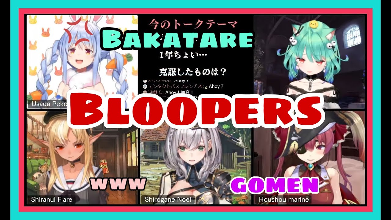 Pekora Rage At Marine on Their 3rd Gen Collab Stream | Flare Noel Rushia [Hololive/Eng Sub]