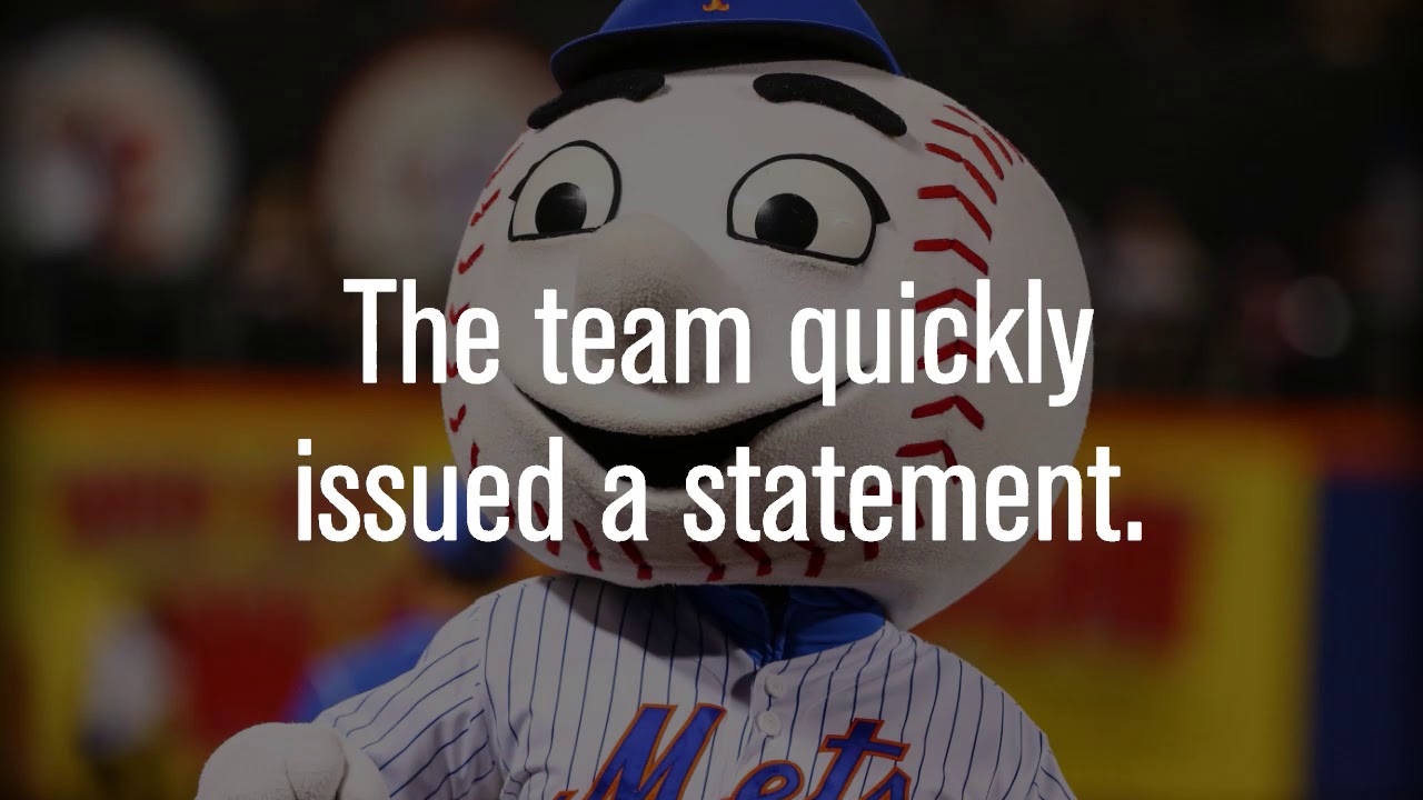 mr met middle finger