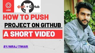 How to upload files/folders/projects on GitHub | Upload Project folder on GitHub (Simple Way)