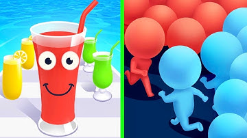 Juice Run Vs Count Master 3d 🧿🥚Walkthrough Android iOS Gameplay JMS23