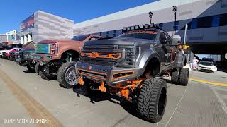 Lifted Trucks and Horn Blasters at SEMA 2023