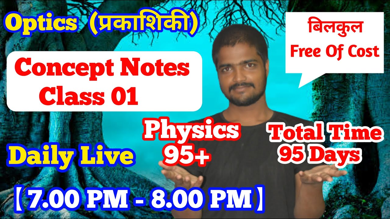 what is optics / basic concept | class 01 | optics class 12 bihar board