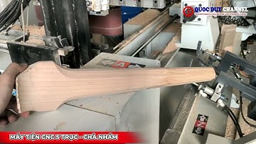 Máy Tiện CNC 5 Trục - Trục Chà Nhám Tự Động: Phay Chân Bàn Ghế - Song Tiện Hiệu Quả | SMQH 1000 4