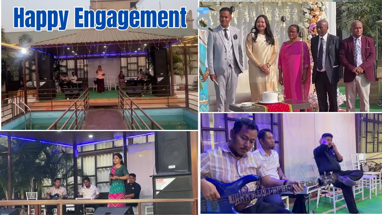 Manisha & Jonathaniel || Happy Engagement || CJ Resort with ChwngsAsA Worship Team