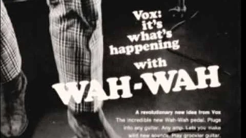 Vox Wah-Wah Pedal commercial, 1967.