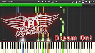 Dream On! - Piano Tutorial / Cover - Aerosmith