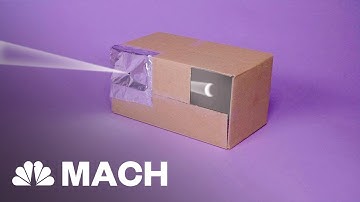 Having Trouble Finding Eclipse Glasses? Build Your Own Eclipse Viewer | Mach | NBC News