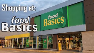 Shopping at Food Basics - Rymal Rd E, Hamilton, ON