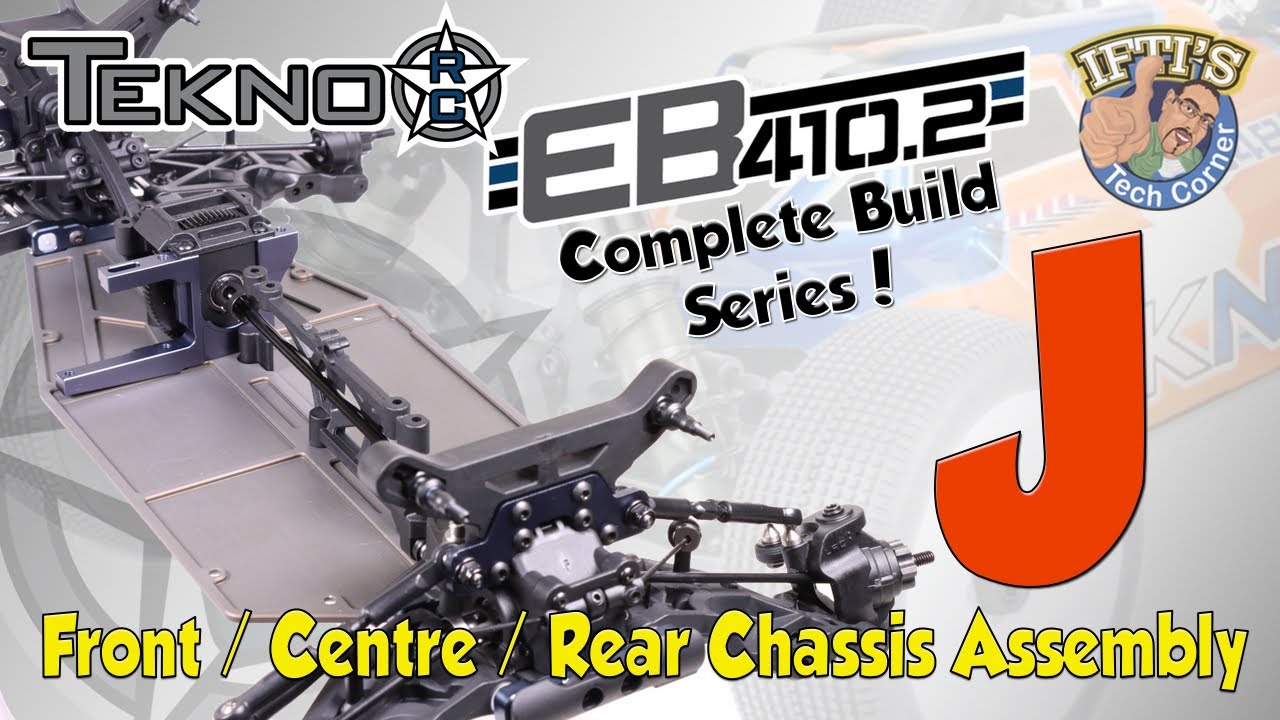 #11 Tekno EB410.2 - BUILD SERIES - Kit Bag J : Chassis Assembly