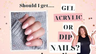 Pros and Cons of Acrylic, Gel and Dip Powder Nails