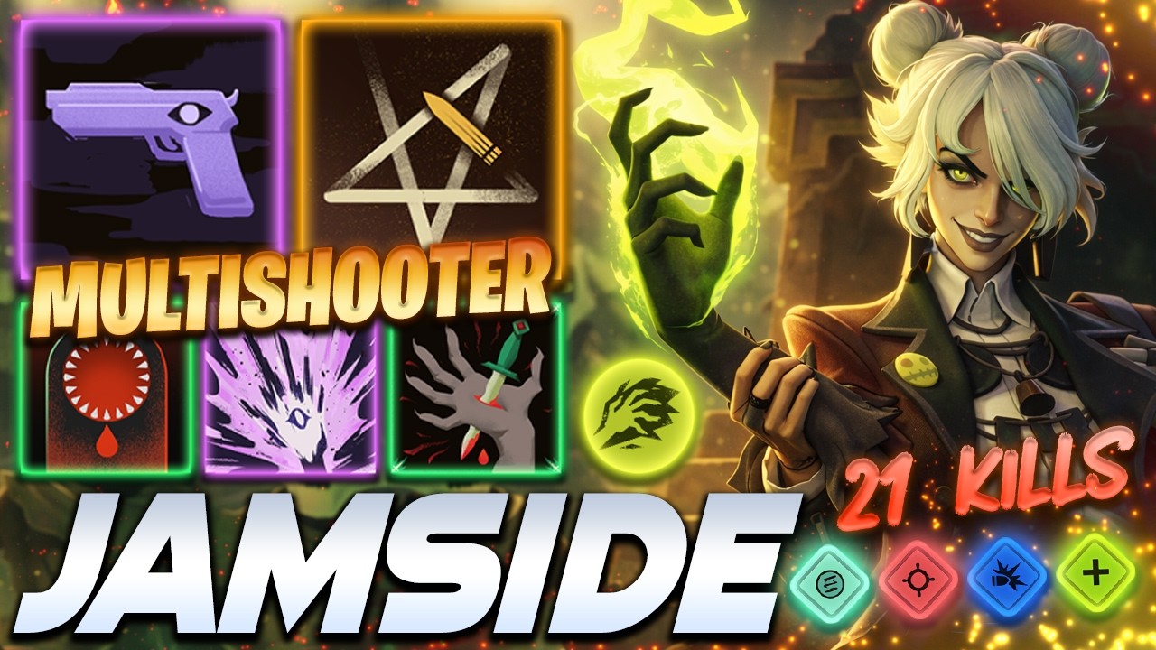 Jamside Graves MULTISHOOTER 21 KILLS - Deadlock Pro Gameplay & Guides [Watch & Learn]