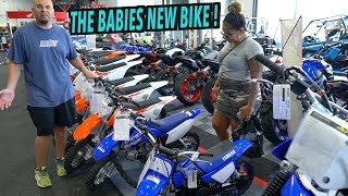 BIKE SHOPPING FOR MY DAUGHTER (WE COULD NOT WAIT) | BRAAP VLOGS