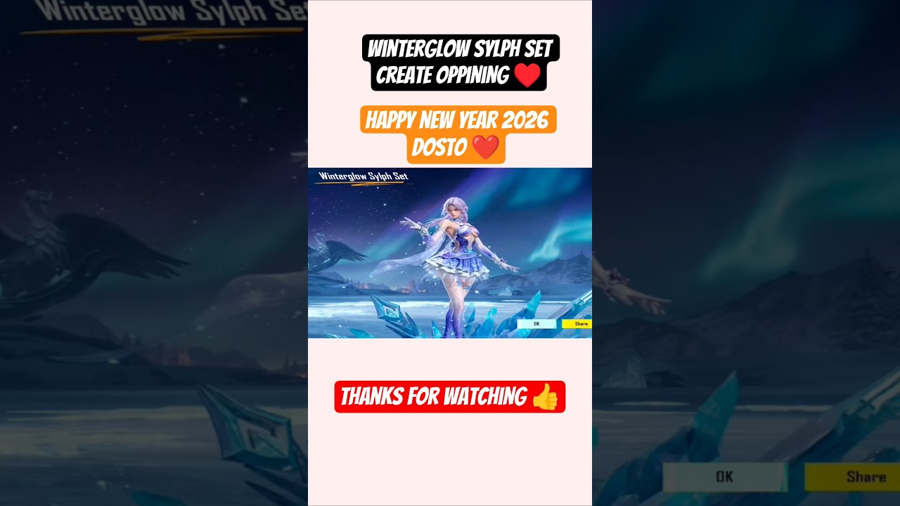 Winterglow sylph set create oppining 