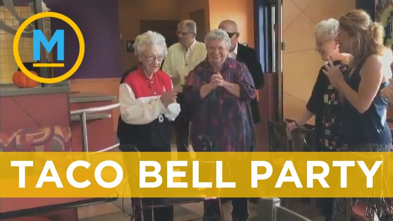 This 106-year-old celebrated her birthday at Taco Bell | Your Morning - YouTube