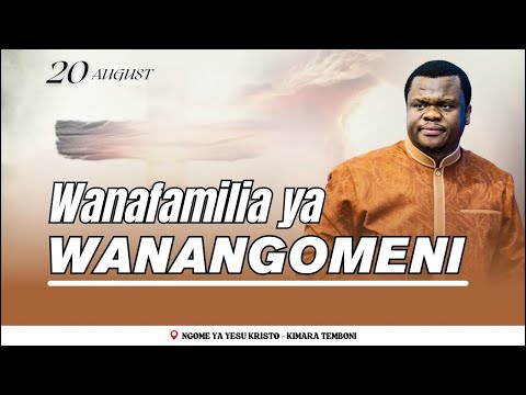 LIVE 20 08 2025 KONGAMANO KUBWA LA WANAFAMILIA WA NGOMENI NA KUHANI MUSA