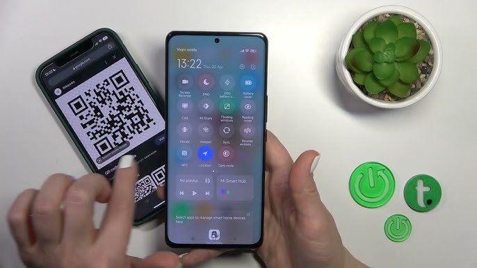 How to Scan QR Codes on XIAOMI 12 Lite - Activate QR Scanner - YouTube