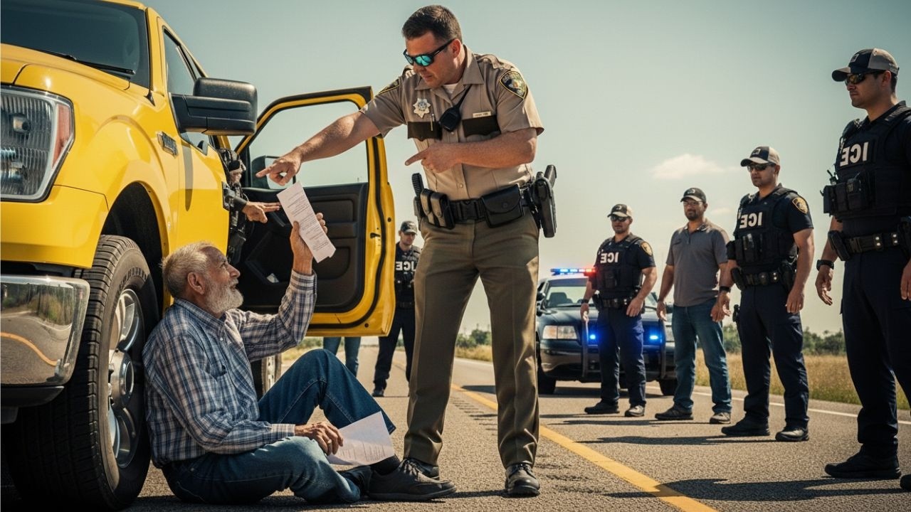CORONEL ICE CORRUPTO INTENTÓ DEPORTAR UN ANCIANO INMIGRANTE EN TEXAS…COMETIÓ PEOR ERROR DE SU VIDA