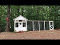 Coop tour! Our upcycled chicken coop and run.