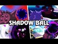 EVOLUTION OF POKÉMON MOVES SHADOW BALL (1999 2019)