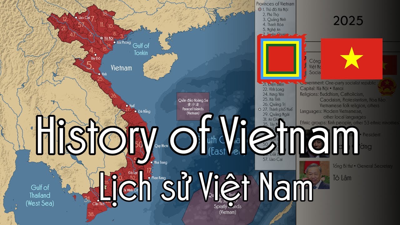 🇻🇳 The Detailed History of Vietnam: Every Year