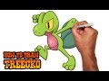 How to Draw Treecko | Pokemon