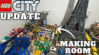 LEGO City Update: Preparing For The Avengers Tower Placing 