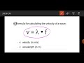 Numericals related to longitudinal and transverse waves..
