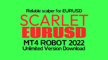 SCARLET EURUSD EA - Back-TEST & Unlimited Version Download