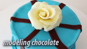 Modeling Chocolate Recipe HOW TO COOK THAT Modelling Chocolate Ann Reardon