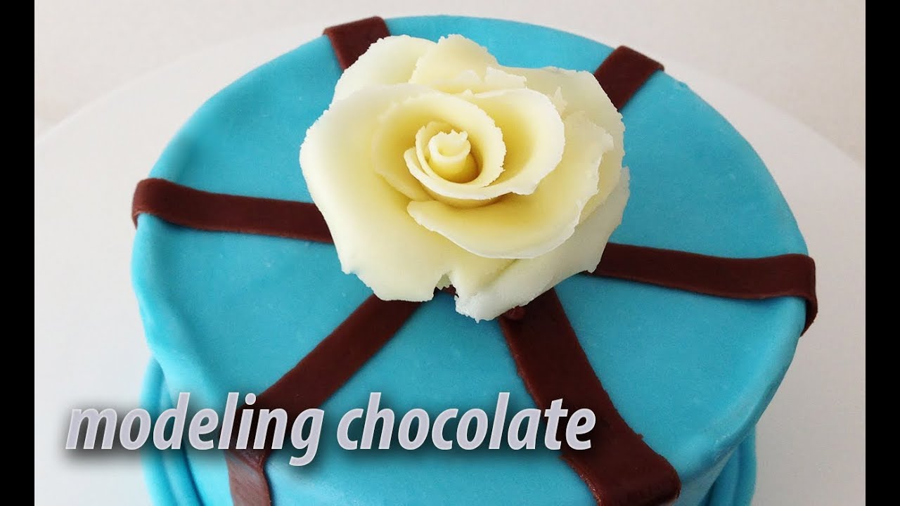 Modeling Chocolate (2 Ingredients - 5 Mins) - Veena Azmanov