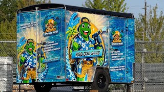 6x10 Enclosed Pressure Washing &amp; Soft Wash Trailer Build — Shipped to Hawaii 🌴