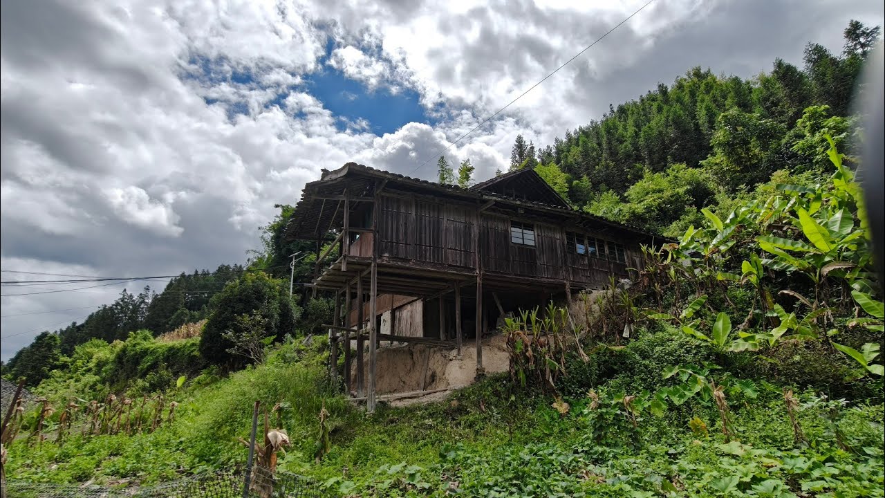 阿傑今天交5000元老木屋定金款，準備開啟改造生活