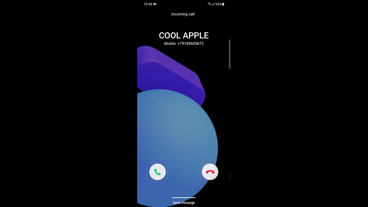 samsung galaxy incoming call screen samsung galaxy incoming call screen