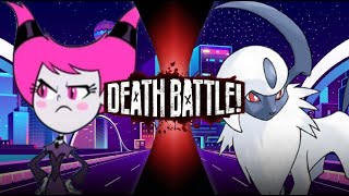 (Fan made death battle trailer) Disasters are caused by those who are Unlucky | (Jinx vs Absol)