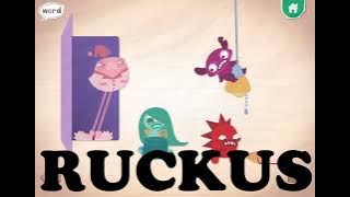 Endless Alphabet: Ruckus